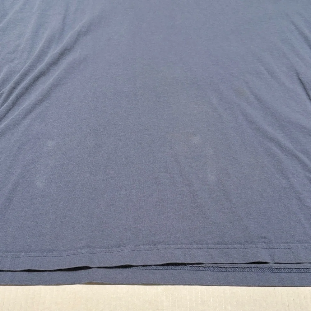 Men's Blue Long Sleeve Tee - Picture 6 of 15